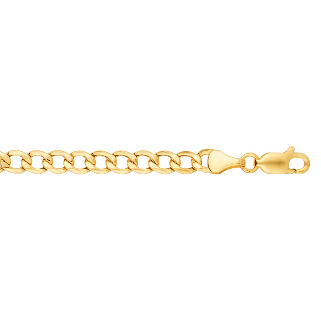14k Yellow Gold Curb Chain (5.30 mm)