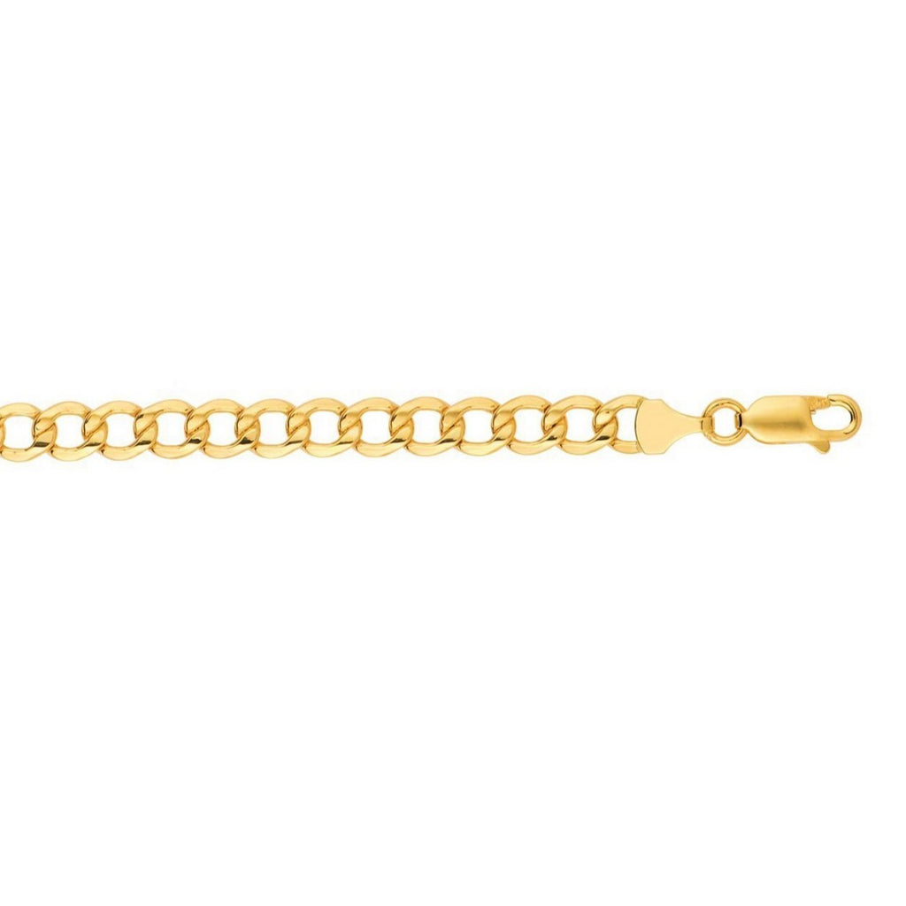 14k Yellow Gold Curb Chain (6.20 mm)