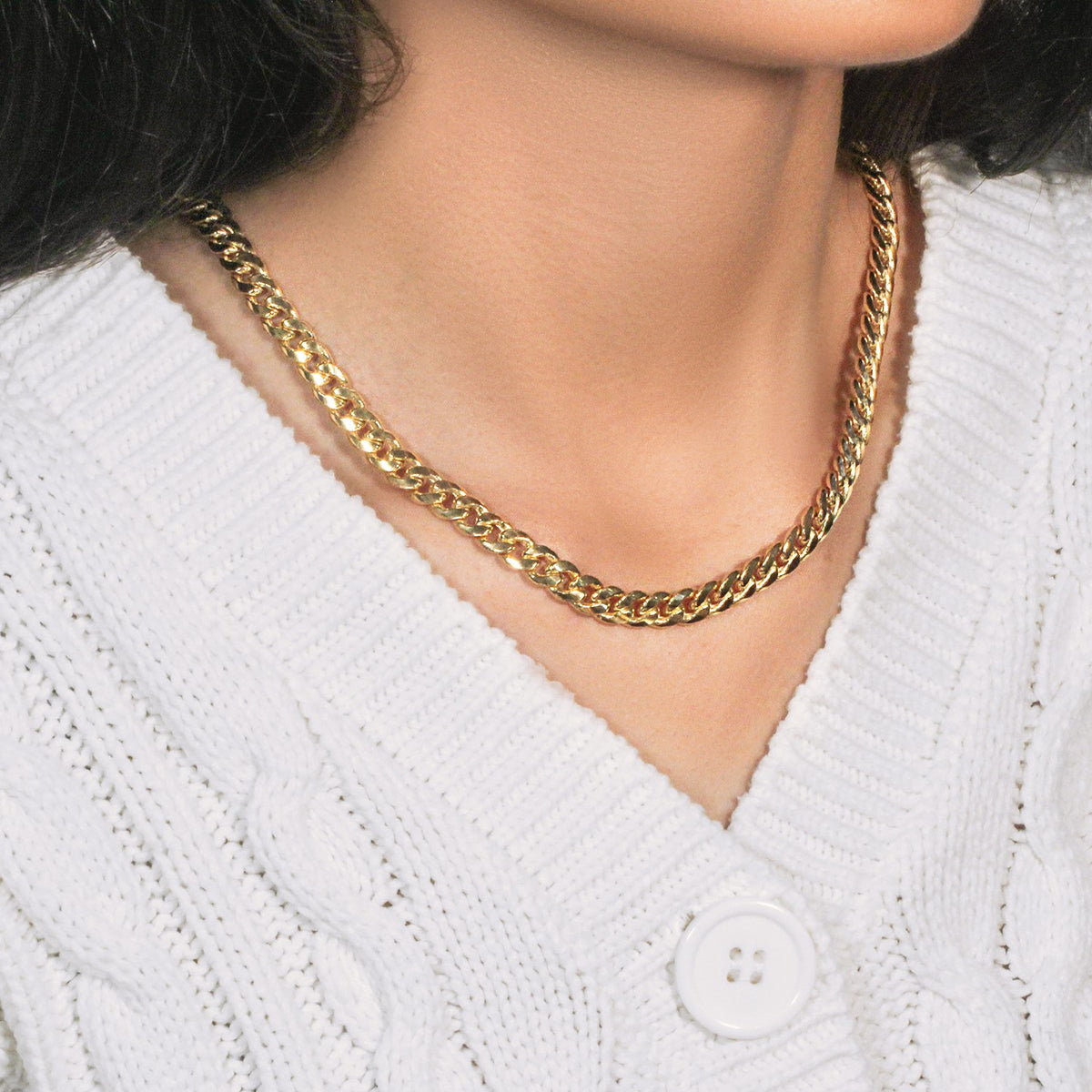10k Yellow Gold Light Miami Cuban Chain (7.00 mm)