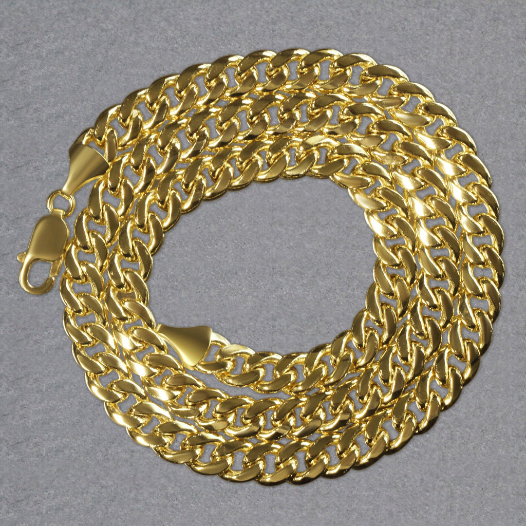 10k Yellow Gold Light Miami Cuban Chain (8.00 mm)