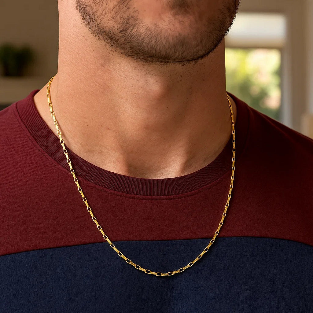 14k Yellow Gold French Cable Chain (1.90 mm)